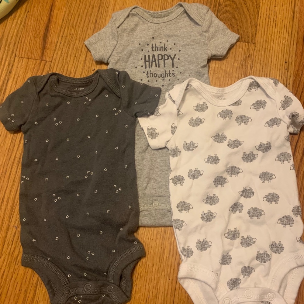 Just One You 3-set of onesies!